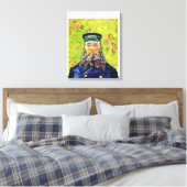 Portrait Postman Joseph Roulin Vincent van Gogh Canvas Afdruk (Insitu (Slaapkamer))