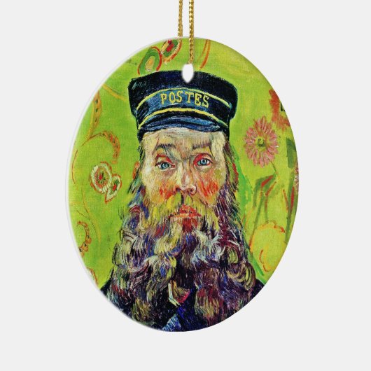 Portrait Postman Joseph Roulin Vincent van Gogh Keramisch Ornament (Rechts)