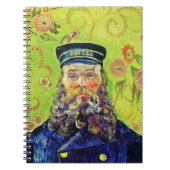 Portrait Postman Joseph Roulin Vincent van Gogh Notitieboek (Voorkant)