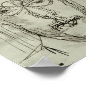 Portrait Schaeffer | Albert Müller Poster (Hoek)