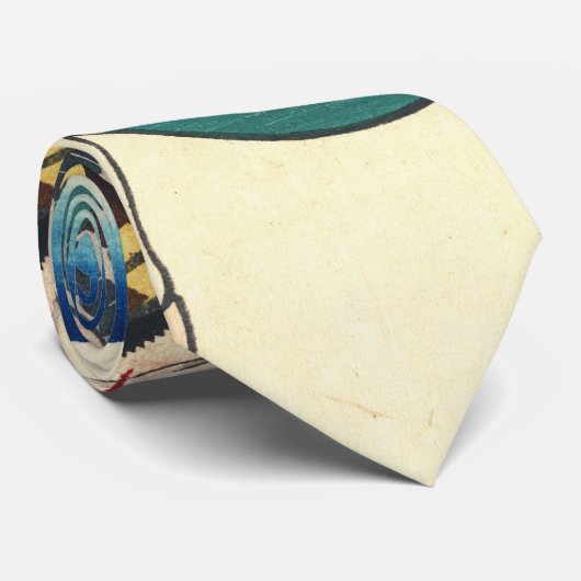 Portrait Sumo Wrestler 1847 Stropdas (Opgerold)