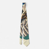 Portrait Sumo Wrestler 1847 Stropdas (Achterkant)