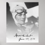 PORTRAIT VAN EEN AVIATRIX POSTER (Voorkant)