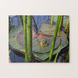 PORTRAIT VAN EEN FROG LEGPUZZEL