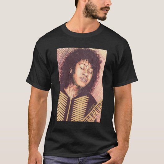 PORTRAIT VAN JOAN ARMATRADING T-SHIRT (Voorkant)