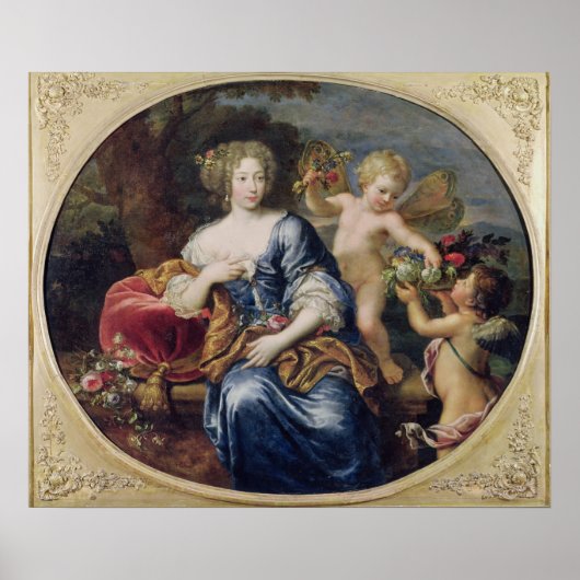 Portrait vermoedelijk Francoise-Athenais Poster (Voorkant)