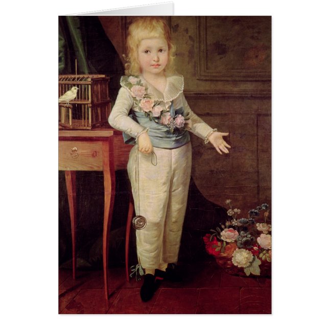 Portrait Vermoedelijk Louis XVII (Voorkant)