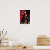 Portrait wordt verondersteld Henrietta Maria van Poster (Keuken)