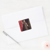 Portrait wordt verondersteld Henrietta Maria van Vierkante Sticker (Envelop)