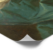 Portrait Young Woman - Jean-Marc Nattier Fine Art Poster (Hoek)