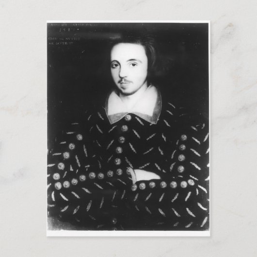 Portrait zei Christopher Marlowe te zijn Briefkaart (Voorkant)