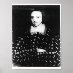 Portrait zei Christopher Marlowe te zijn Poster