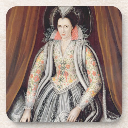 Portrait zei Susan te zijn, Lady Gray Bier Onderzetter (Voorkant)