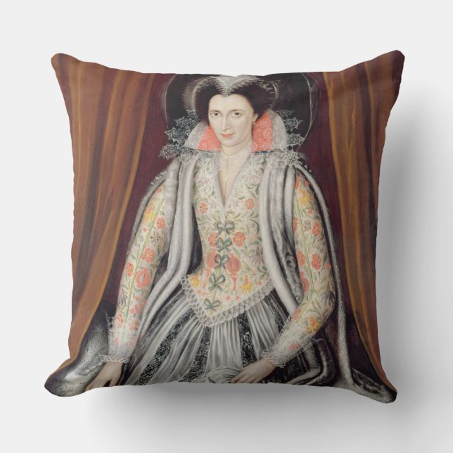 Portrait zei Susan te zijn, Lady Gray Kussen (Voorkant)