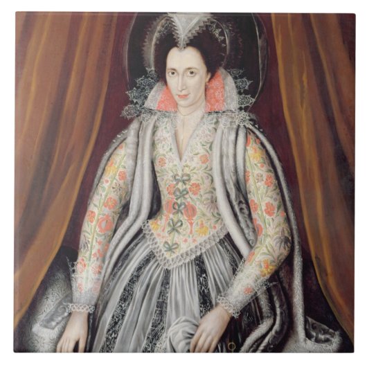 Portrait zei Susan te zijn, Lady Gray Tegeltje (Voorkant)