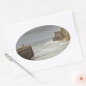 Portreath haven ovale sticker (Envelop)