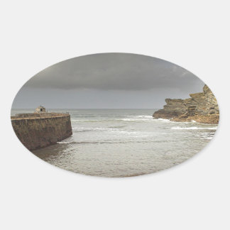 Portreath haven ovale sticker