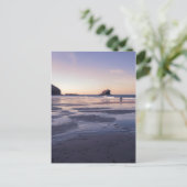 Portreath sunset briefkaart (Staand voorkant)