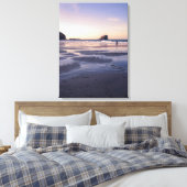 Portreath sunset canvas afdruk (Insitu (Slaapkamer))