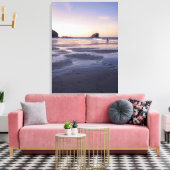Portreath sunset canvas afdruk (Insitu (Woonkamer))