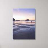 Portreath sunset canvas afdruk (Voorkant)