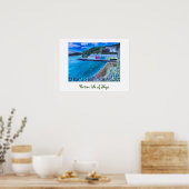 Portree Isle of Skye Poster (Keuken)