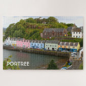 Portree: Isle of Skye, Scotland Legpuzzel (Horizontaal)