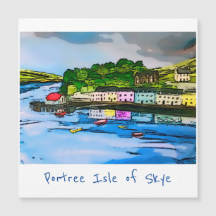 Portree Isle of Skye Scotland schilderij