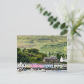Portree op het eiland Skye Briefkaart (Staand voorkant)