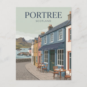 Portree Schotland Briefkaart