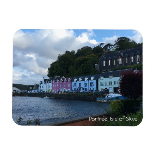 Portree Skye Magnet Magneet (Horizontaal)