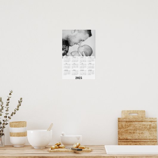 Portret 2025 Kalender Poster (Keuken)