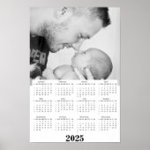Portret 2025 Kalender Poster (Voorkant)