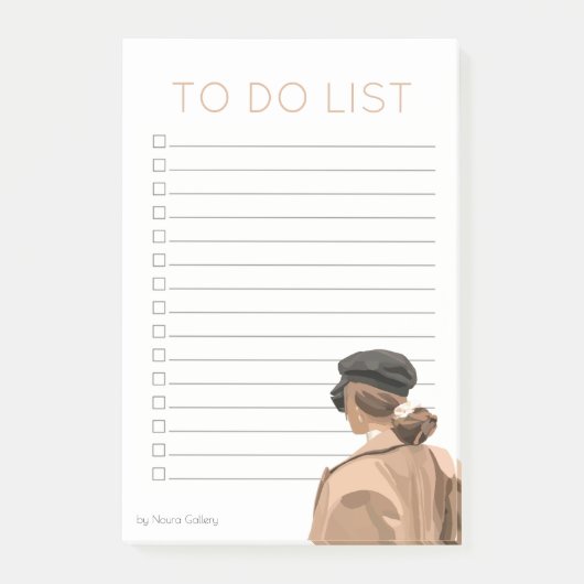 Portret 2 Post-it® notes (Voorkant)