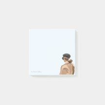 Portret 2 Post-it® notes, 3 x 3 inch notities