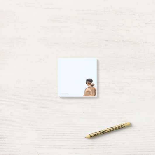 Portret 2 Post-it® notes, 3 x 3 inch notities Notes (Op bureau)