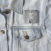 Portret 2 vierkante button 5,1 cm (In situ)