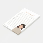 Portret 5 Post-it® notes (Schuin)