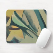 portret abstract man muismat (Met muis)