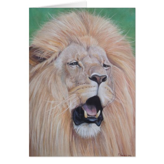 portret afbeelding van het houden van grote katten (Voorkant)