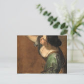Portret Allegory Painting Artemisia Gentilesc Briefkaart (Staand voorkant)
