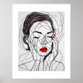 Portret - Archief Art Print (Voorkant)