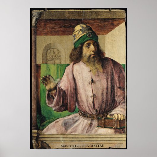 Portret Aristoteles, c.1475 Poster (Voorkant)
