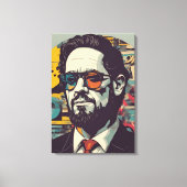 Portret Art Canvas Afdruk (Voorkant)