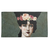 Portret Art Kussensloop (Voorkant-Rechts)