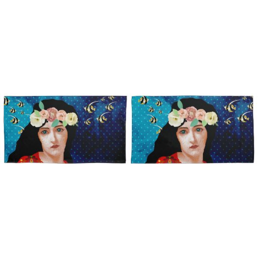 Portret Art Kussensloop (Voorkant-Set)