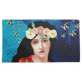 Portret Art Kussensloop (Voorkant-Rechts)