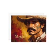 Portret art mexican pet mode man vet