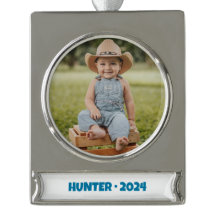 Portret Banner Ornament, Jongen - Schoolportret