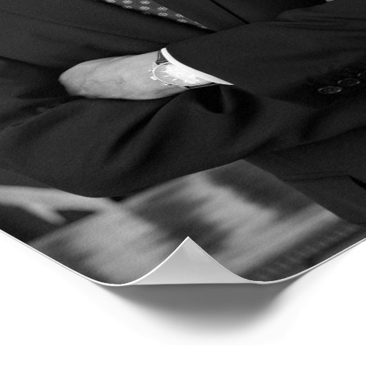 Portret Barack Obama - 2012 Poster (Hoek)